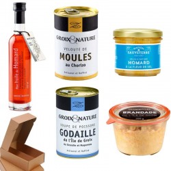 Coffret gourmand : saveurs de Bretagne - Mes paniers gourmands