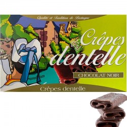 Donkere chocolade kant crêpes, 3x90g-online delicatessen