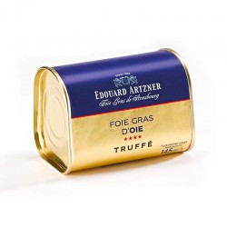 Foie gras de oca trufado de Alsacia, 145 g