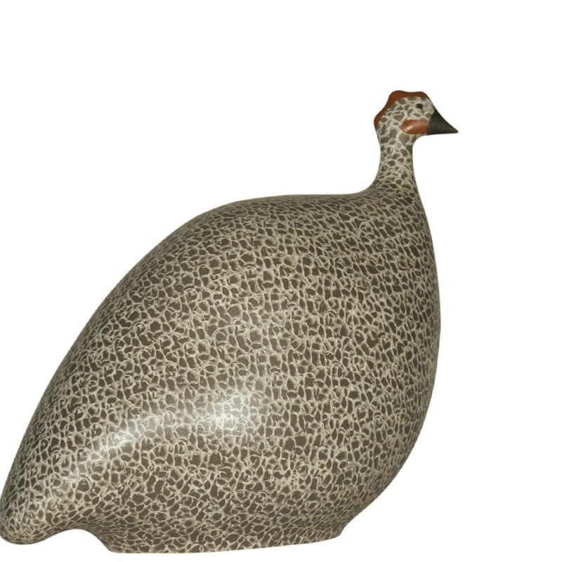 Guineafowl Gray and White Mate Small Model