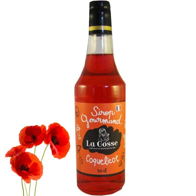 Sirop de Coquelicot - épicerie fine en ligne