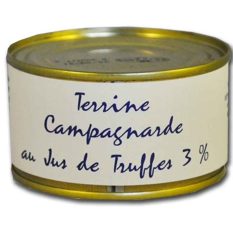 Terrine campagnarde Truffes - épicerie fine en ligne