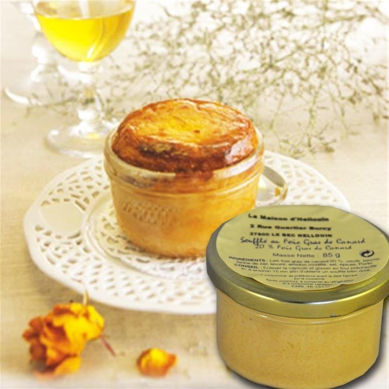 Soufflé con foie gras - delicatessen francés online