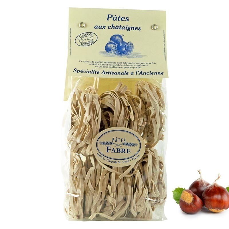 Pâtes aux Châtaignes - épicerie fine en ligne