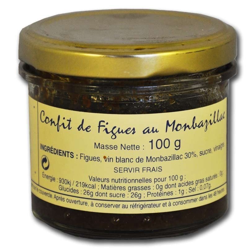 Confit of figs with Monbazillac - Online French delicatessen